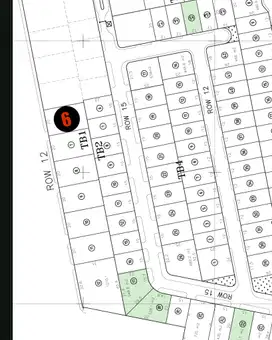 Tanah Kavling Citraland Raffles Garden Luas 20x31 Row Jalan Besar 12m
