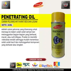 Penetrating Oil 400ml - Pelumas Anti Karat Besi Dan Logam