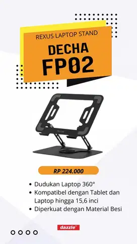 Rexus Stand Laptop Decha FP02