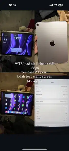 Ipad air 11 (M2)