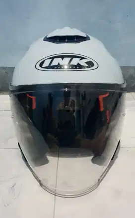 Helm Ink Terra 2 XL warna Steel Blue