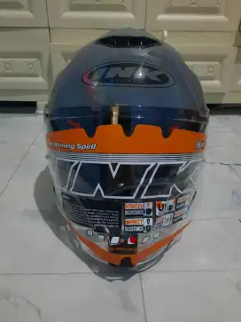 Helm Ink terra 2 size L warna Abu glosy