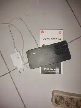 REDMI NOTE 14 4G 8/256 NFC HITAM