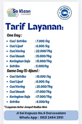 Karyawan laundry