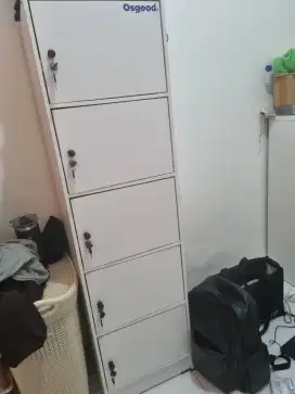 JUAL LEMARI RAK LOKER LOCKER LACI DRAWER MULUS FULL KUNCI