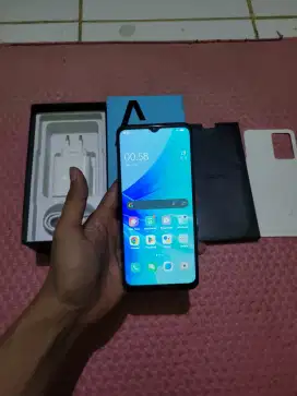 Jual BU Oppo A78 5G 8/256 GB Fullset No Minus Hitam
