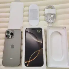 iPhone 16 Pro Max 256 iBox Baru Buka Dus Aja Garansi On