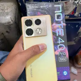 Infinix Note 40 Pro 5G Ram 8/256 Fullset Mulus Second Garansi COD