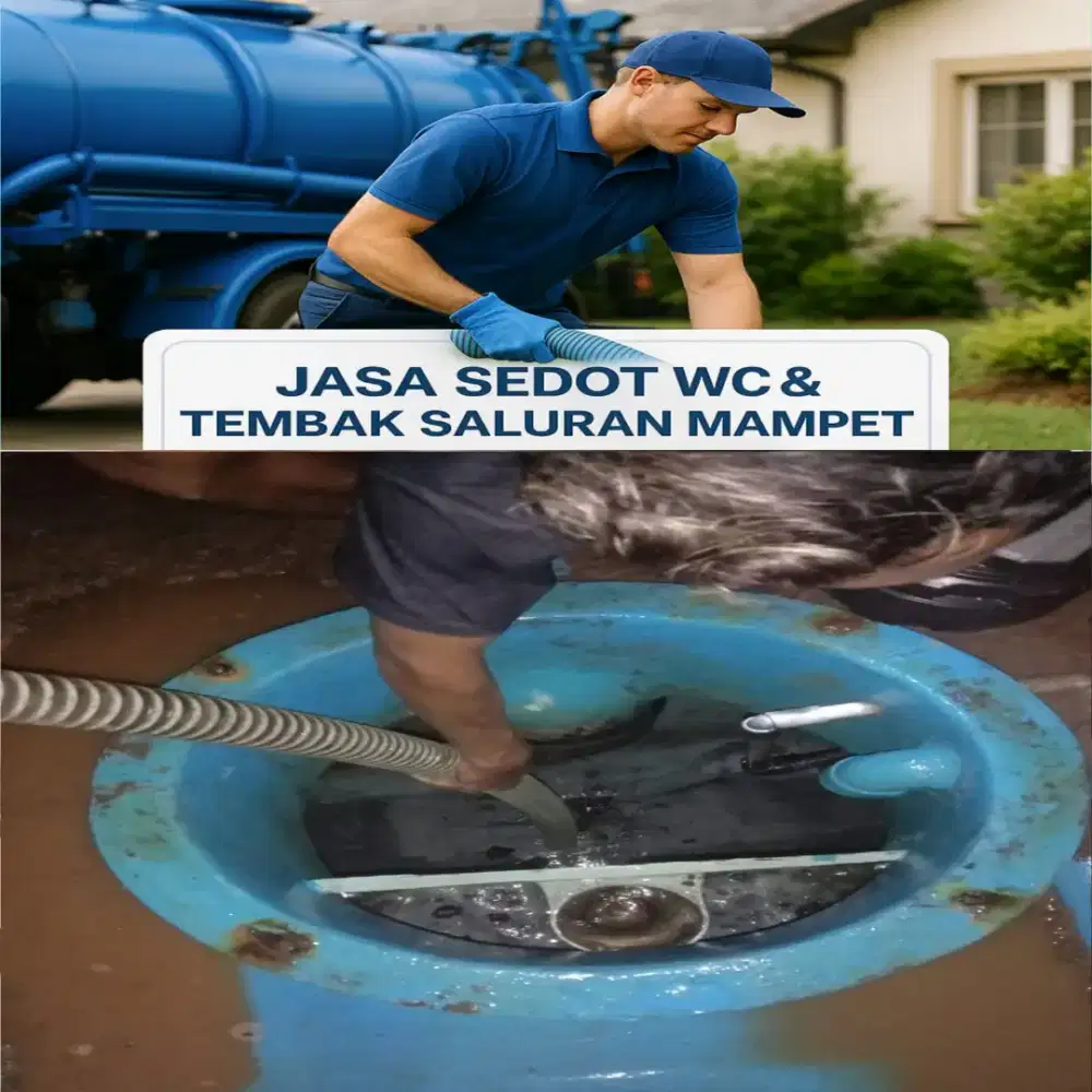 SEDOT WC MAMPET KURAS LUMPUR SEPTICTANK MURAH