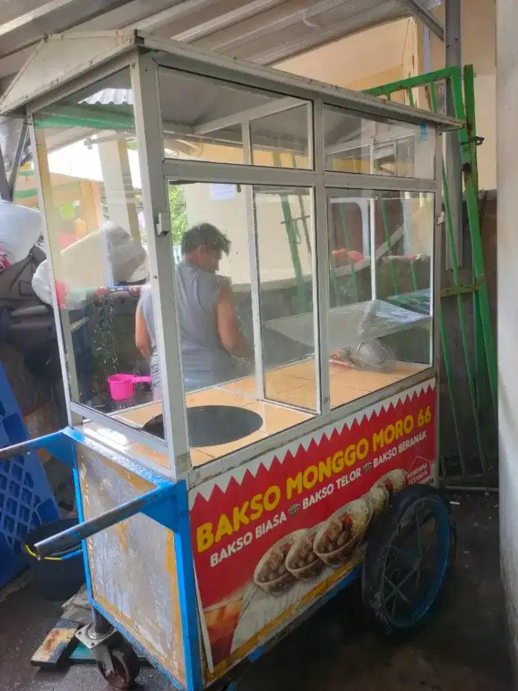 Gerobak mie ayam bakso bahan bagus