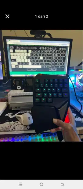 keyboard mecanical Single Deluxe game titan T9 Plus