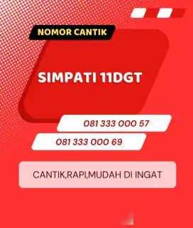Nomor Cantik Telkomsel Simpati 11digit