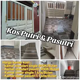 Rumah kos AA JL karya timur