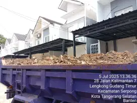 Jasa buang puing dan angkut tanah