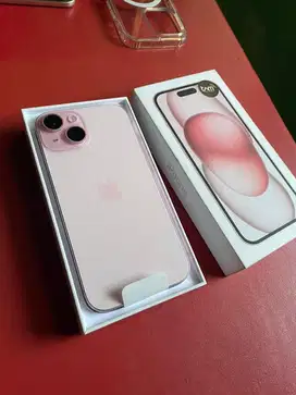 Iphone 15 128gb ibox pink garansi on fullset ori