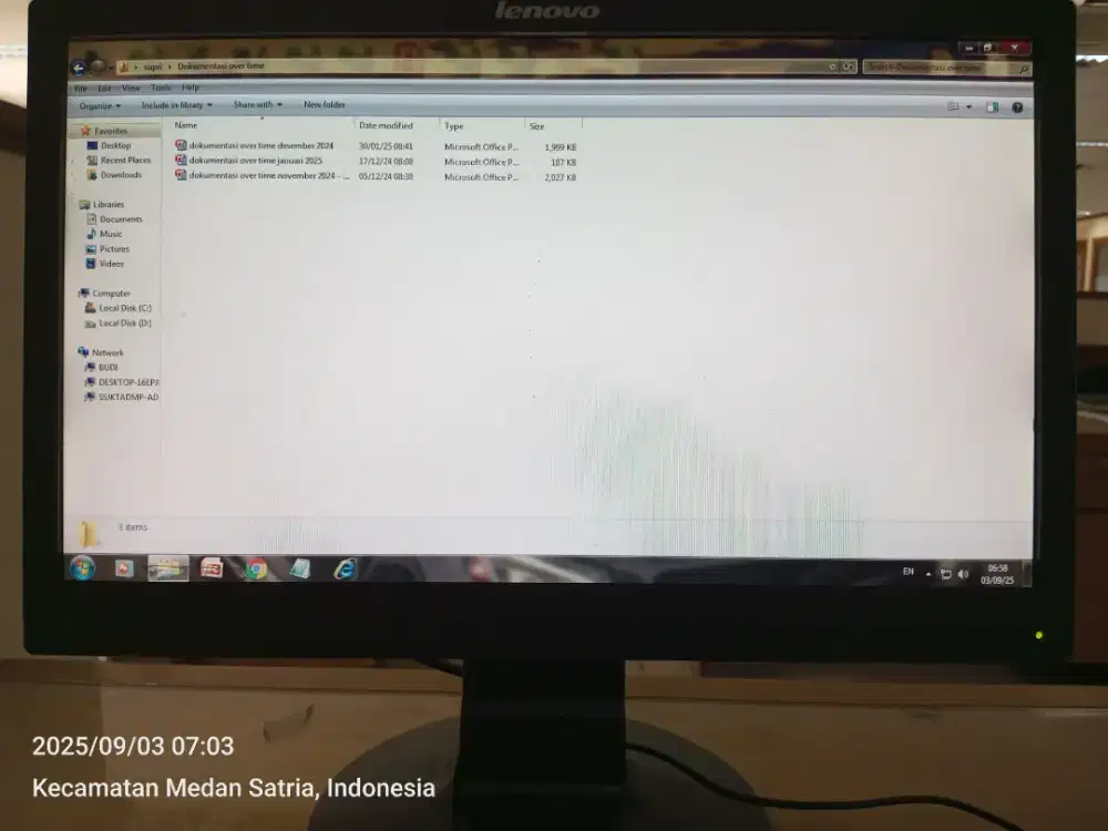 monitor Lenovo 18,5 in