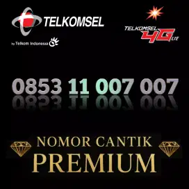 Nomor Cantik Premium Telkomsel Spesial Varian James Bond 007