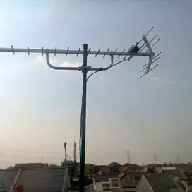 Ples pemasangan Antenna tv digital dijamin jernih siaran