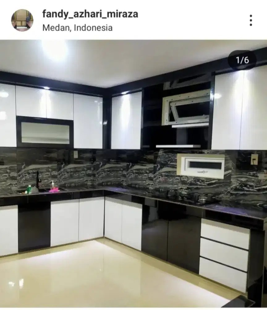 Meuble Tempahan Kitchen set