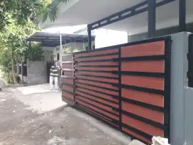 Pagar minimalis modern