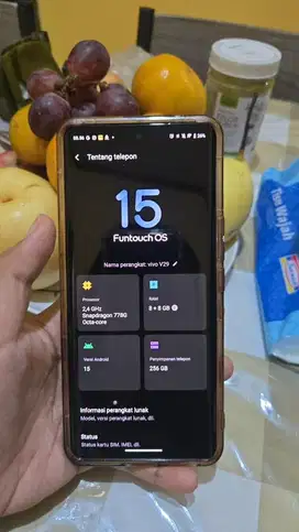 Vivo v29 curved screen Snapdragon 778G 256gb