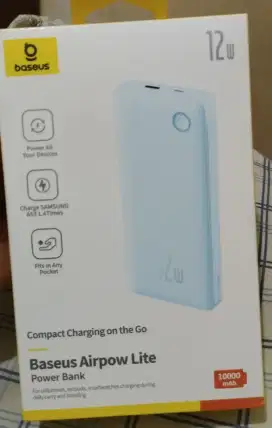 Di jual Power Bank Baseus Airpow Lite 12W 10000mAh