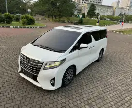 ALPHARD G 2016 Putih Low KM Tax ON Like New