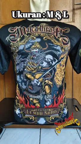Kaos Printing Legenda Lembu Suro