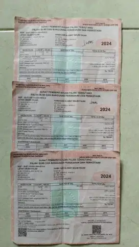Tanah di jual sesuai