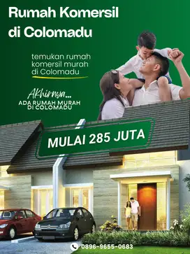 Rumah Minimalis Elegan di Colomadu – Tipe 36/70 Hanya 285 Juta
