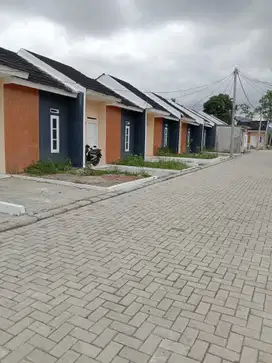 Rumah subsidi konsep cluster siap huni