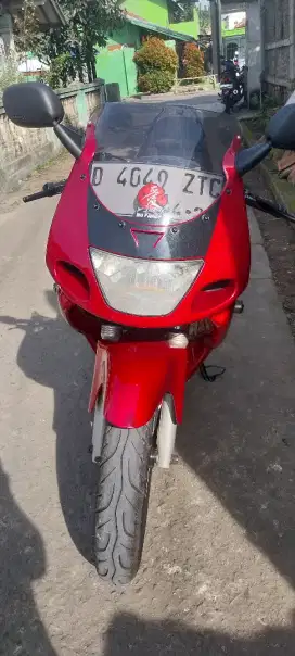 Jual kawasaki ninja rr 2008 merah maroon