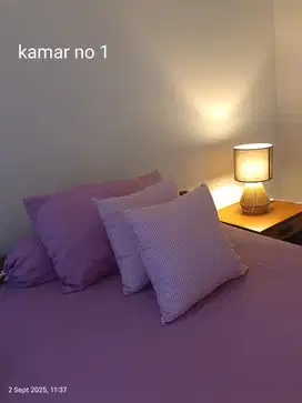 Disewakan bulanan rumah semi apartment 2 kmr tidur, dalam kota Manado