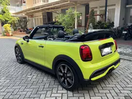 Mini Cooper S Cabrio Tahun 2023 KM 5rb Pajak Panjang