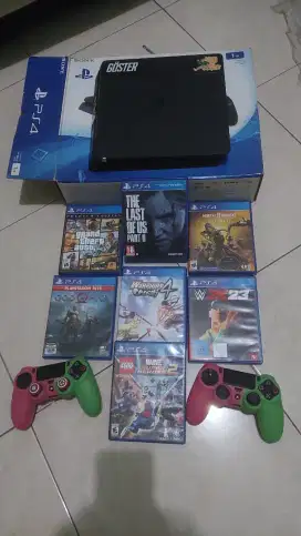 PS4 Slim Ori 1TB banyak gratis