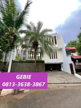 Jual Rumah Mewah 3 Lantai Hadap Timur di Pondok Indah Jaksel FR-16057