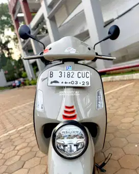 VESPA GTV SEI GIRONI 300cc HPE KEYLESS 2023 BERGARANSI