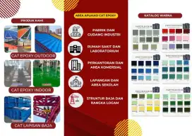 CAT EPOXY LANTAI DAN CAT INDUSTRI BAJA