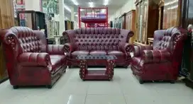 1 Set Sofa Jumbo Merah Maroon