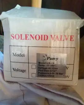 solenoid valve  (Salah beli)