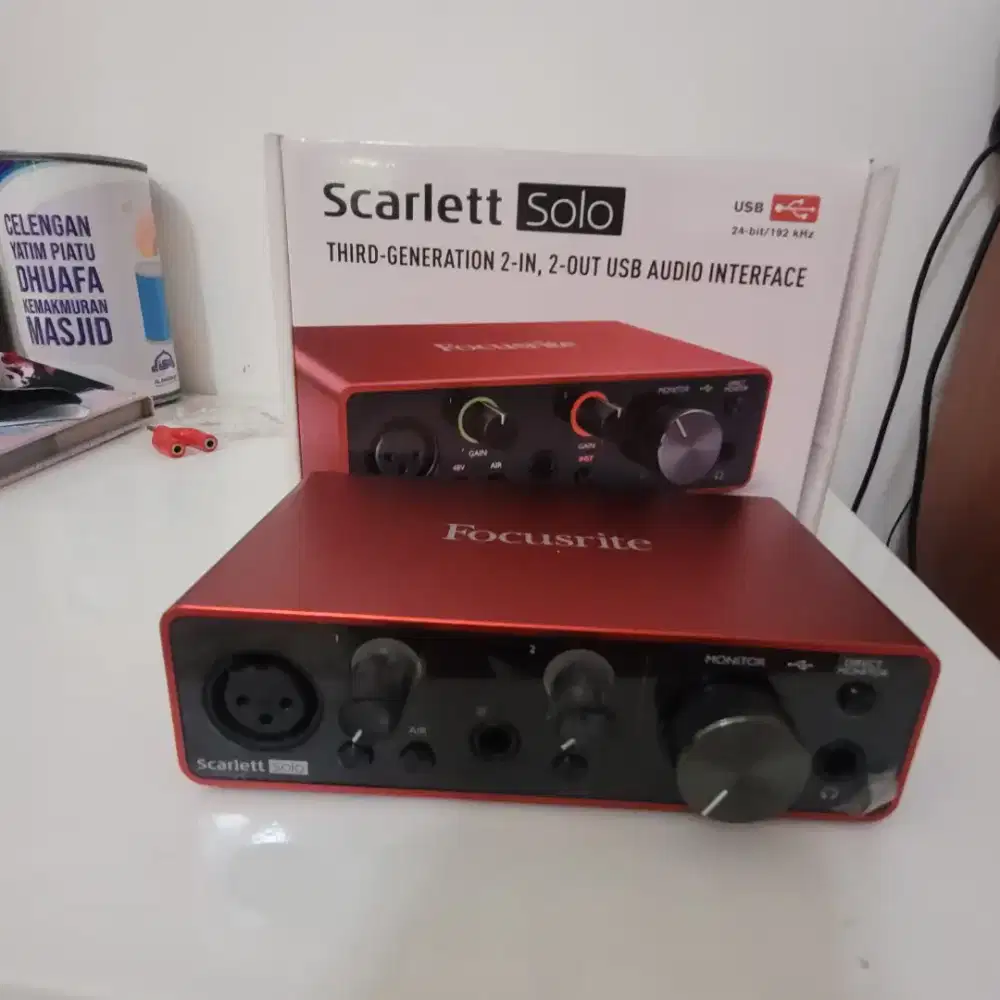 Focusrite Scarlett 3rd gen ( Third Generation ) Solo