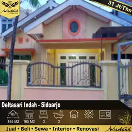 Disewakan Rumah Deltasari Indah Sidoarjo