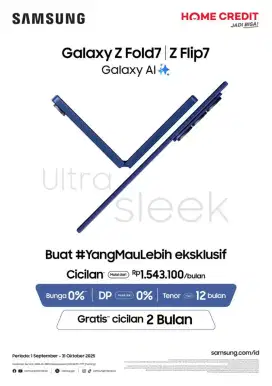 Promo Samsung Galaxy ZFold/Flip 7 Series