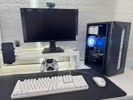 PC AMD RYZEN 5 5500 GTX 1050TI RAM 8GB SSD 256GB PSU 500W SIAP PAKE