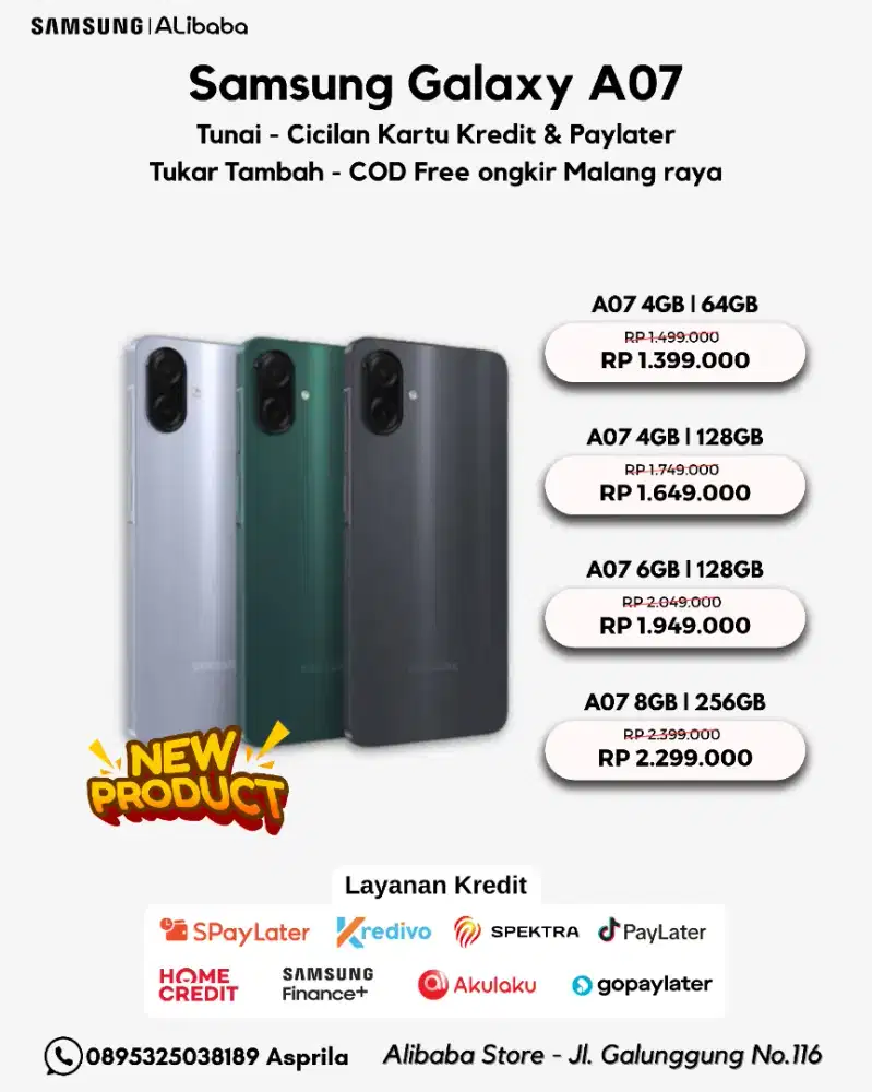 New Samsung A07