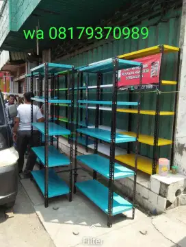 Rak besi rak gudang rak toko