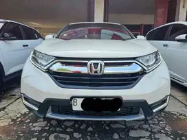 Honda CRV Turbo Prestige At [Matic] 2019 Putih Plat Ganjil Km 45 Rb