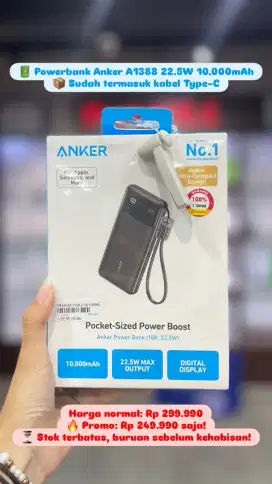 Powerbank ORI Anker 10.000mAh