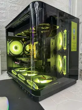 PC AHMAD SAHRONI RYZEN 7 5700X RTX 3060 RAM 32GB NVME1TB LCD CASE ARGB