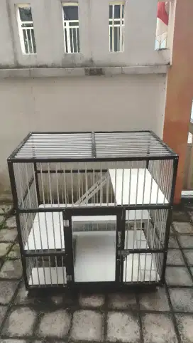 Kandang kucing alumunium bagus mewah
